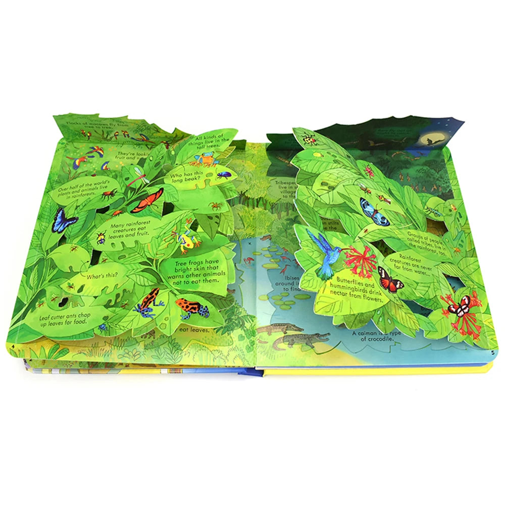 Usborne Books Look Inside English Cardboard Book for Kids Learning Toys Bedtime  Reading Activity Gifts Montessori Materials - LearnPlay Labs