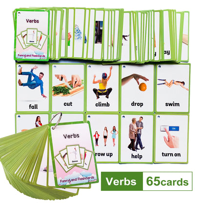 Feelings Emotions Illness English Word Card Flash Card Learning Educational Toy for Kids Children Pocket Card Gifts  Montessori - LearnPlay Labs