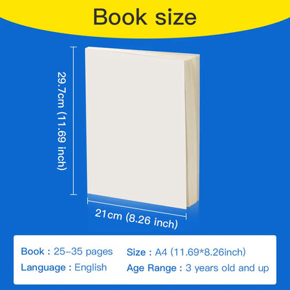 Educational English Picture Book Bear Set Learning Story Book For Baby Kids Children Gifts Bedtime Story - LearnPlay Labs