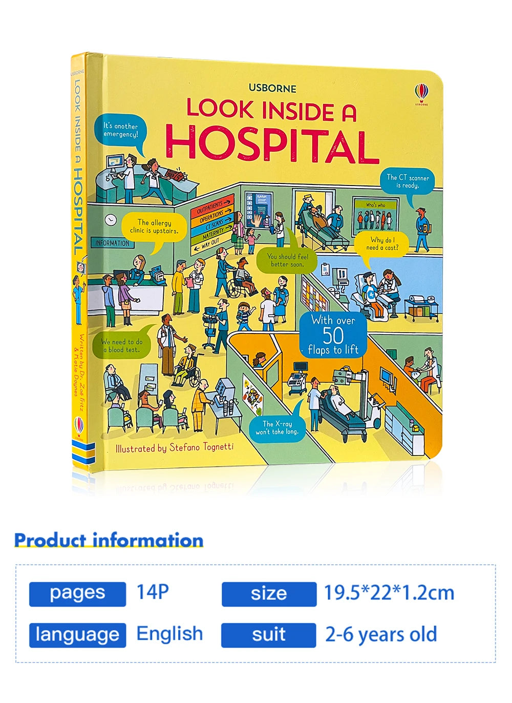 Usborne Books Look Inside English Cardboard Book for Kids Learning Toys Bedtime  Reading Activity Gifts Montessori Materials - LearnPlay Labs