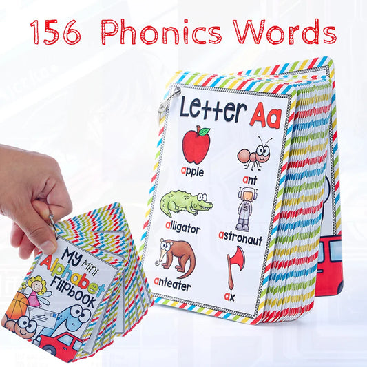 Alphabet 26 Letters Words English Cards Early Development Educational Toys for Early Childhood Development English Language - LearnPlay Labs