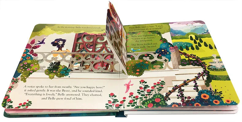 Usborne Books Peep Inside a Fairy Tales English Story Picture Books Bedtime Reading for Toddlers Children Gifts Montessori Toys - LearnPlay Labs