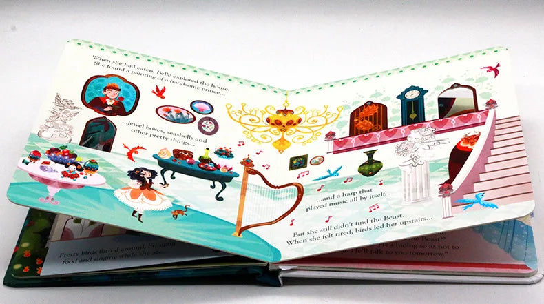 Usborne Books Peep Inside a Fairy Tales English Story Picture Books Bedtime Reading for Toddlers Children Gifts Montessori Toys - LearnPlay Labs