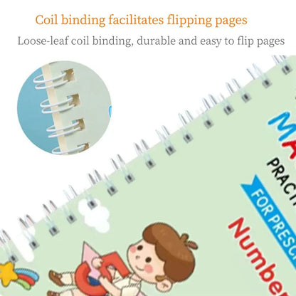 English Copy books Pen Magic Copy Book Practice Copybook For Calligraphy Children's Copybook kids Practice Book Magic Word Book - LearnPlay Labs