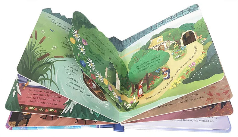 Usborne Books Peep Inside a Fairy Tales English Story Picture Books Bedtime Reading for Toddlers Children Gifts Montessori Toys - LearnPlay Labs