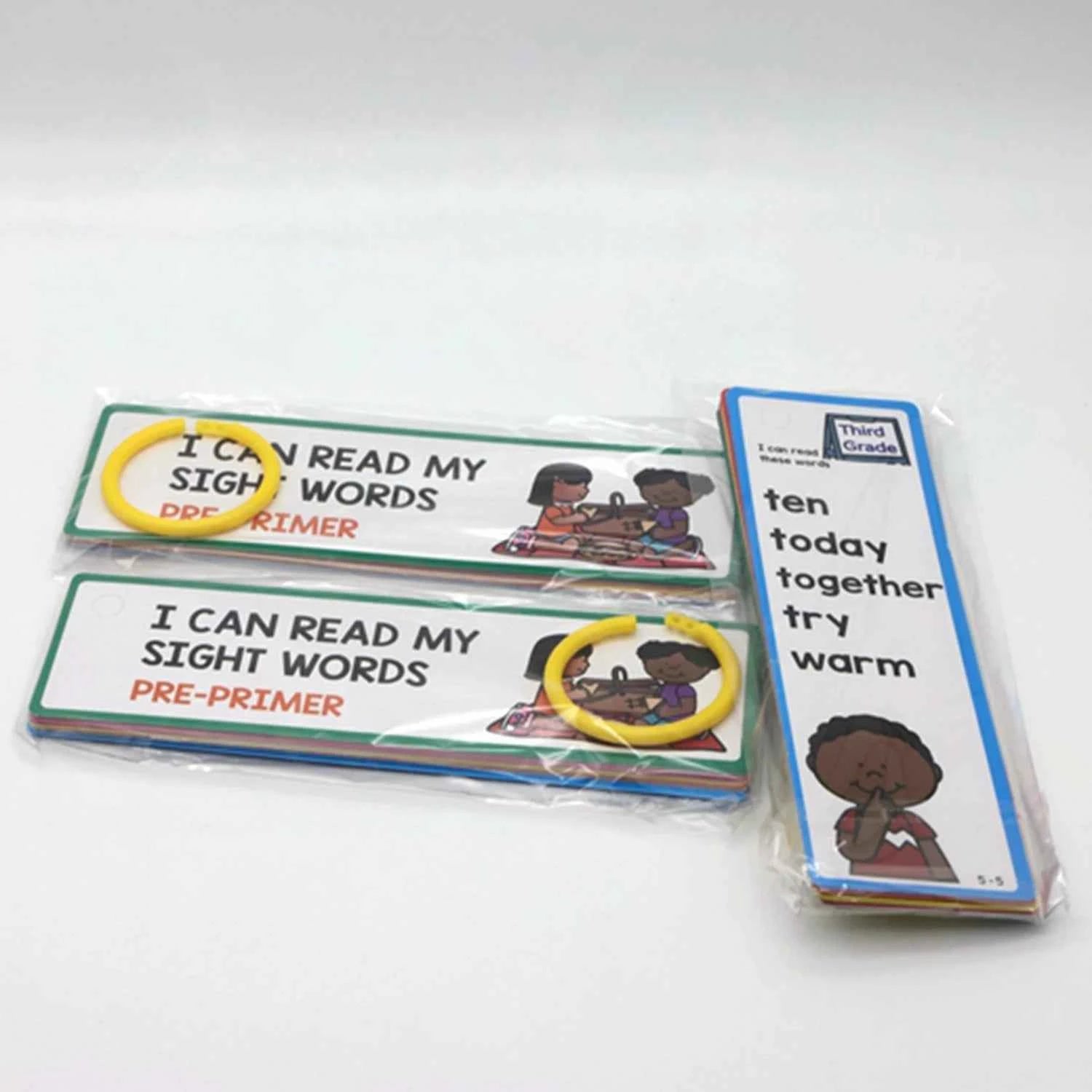 16 high-frequency English word cards Boost Reading Skills with 16 Popular English Word Cards - Perfect for Children's