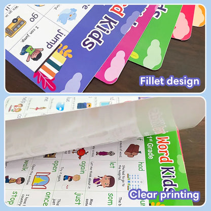 220 English Sight Words Poster Kids Learning Card Homeschool Educational  Classroom Supplies Decora School Posters Flashcards - LearnPlay Labs