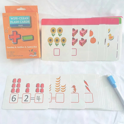 Engaging 36-Card Set: Children's Number Cognition Flashcards for Reading Writing Early Math Learning Montessori Educational Toy - LearnPlay Labs