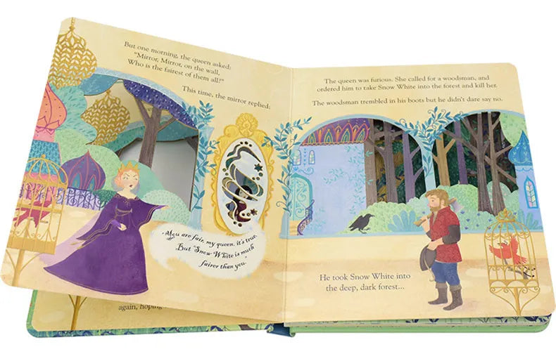 Usborne Books Peep Inside a Fairy Tales English Story Picture Books Bedtime Reading for Toddlers Children Gifts Montessori Toys - LearnPlay Labs