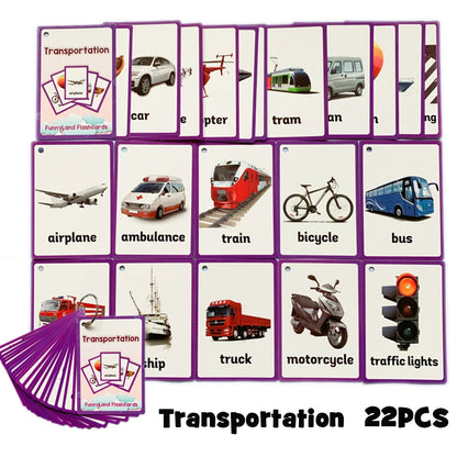 Body Parts Animal Cloth English Words Learing Flash Cards Educational Toys for Kids Early Educational Montessori Teaching Aids