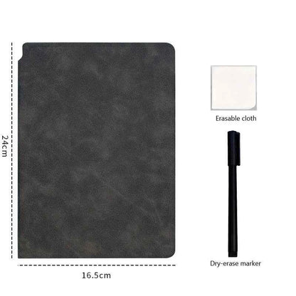A5 Reusable Whiteboard Notebook Memo Book With Free Whiteboard Pen Erasing Cloth Weekly Planner Portable Notebooks