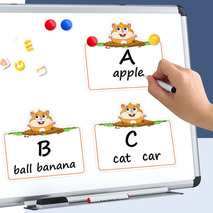 Kids Montessori Learning English Words Card Pocket Flash Cards Early Educational Toys For Children Classroom Supplies Gift - LearnPlay Labs