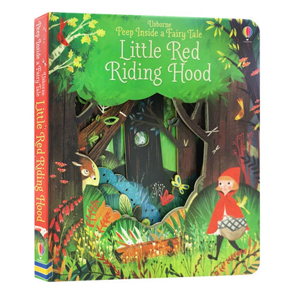 Usborne Books Peep Inside a Fairy Tales English Story Picture Books Bedtime Reading for Toddlers Children Gifts Montessori Toys - LearnPlay Labs