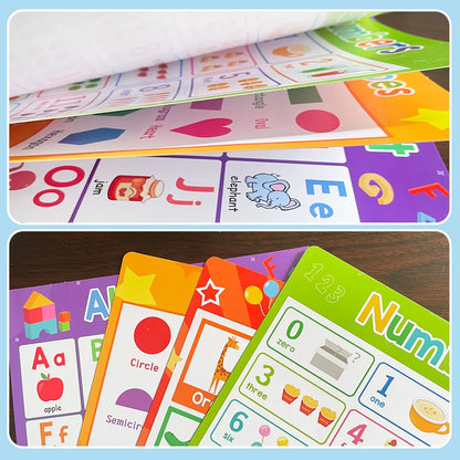 20 Themes Children Learning English School Homeschool Supplies Kids Educational Toy A4 Posters Classroom Decoration Wall Sticker - LearnPlay Labs