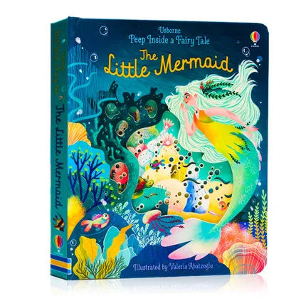 Usborne Books Peep Inside a Fairy Tales English Story Picture Books Bedtime Reading for Toddlers Children Gifts Montessori Toys