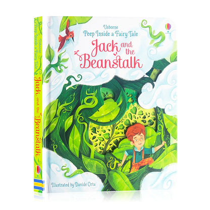 Usborne Books Peep Inside a Fairy Tales English Story Picture Books Bedtime Reading for Toddlers Children Gifts Montessori Toys