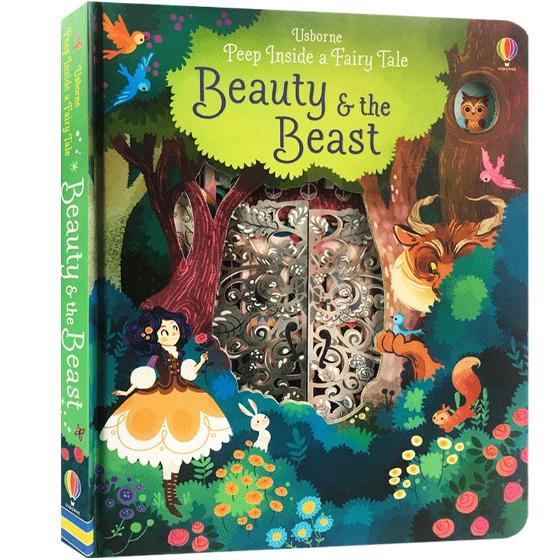 Usborne Books Peep Inside a Fairy Tales English Story Picture Books Bedtime Reading for Toddlers Children Gifts Montessori Toys - LearnPlay Labs