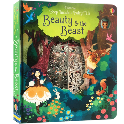 Usborne Books Peep Inside a Fairy Tales English Story Picture Books Bedtime Reading for Toddlers Children Gifts Montessori Toys
