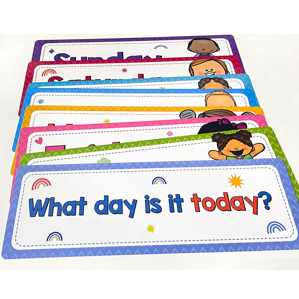 Kids Montessori Learning English Words Card Pocket Flash Cards Early Educational Toys For Children Classroom Supplies Gift - LearnPlay Labs