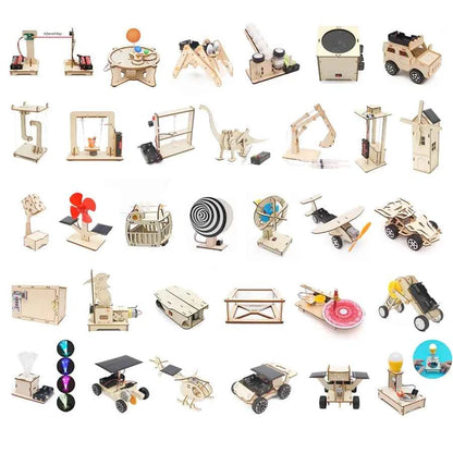 DIY Physical Model Science Experiment Educational Toy Handmade Small Production Assembly Craft Technology Project for School Kid