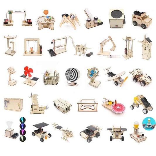 DIY Physical Model Science Experiment Educational Toy Handmade Small Production Assembly Craft Technology Project for School Kid