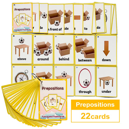 Kids Montessori Educativos Children Fun English Word FlashCards Baby Learning Educational English Card Table Game Puzzle CARDS - LearnPlay Labs
