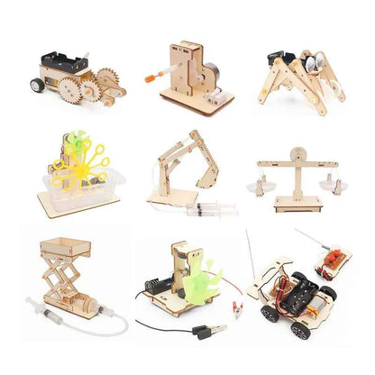 DIY Physical Model Science Experiment Educational Toy Handmade Small Production Assembly Craft Technology Project for School Kid