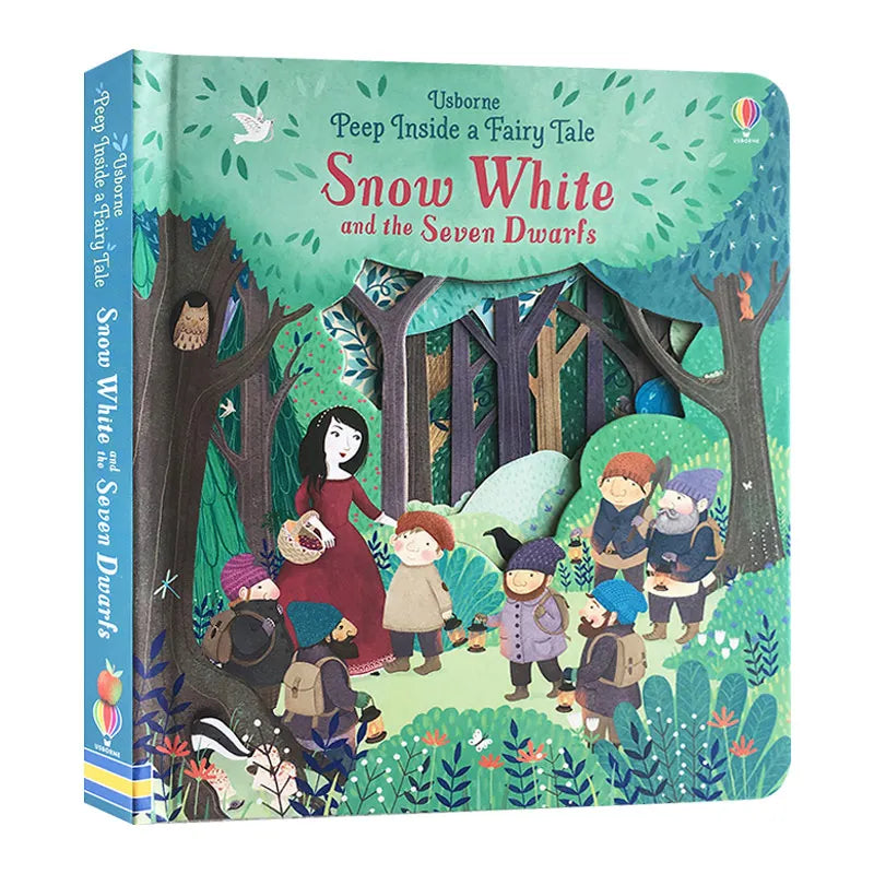 Usborne Books Peep Inside a Fairy Tales English Story Picture Books Bedtime Reading for Toddlers Children Gifts Montessori Toys - LearnPlay Labs