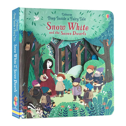 Usborne Books Peep Inside a Fairy Tales English Story Picture Books Bedtime Reading for Toddlers Children Gifts Montessori Toys - LearnPlay Labs