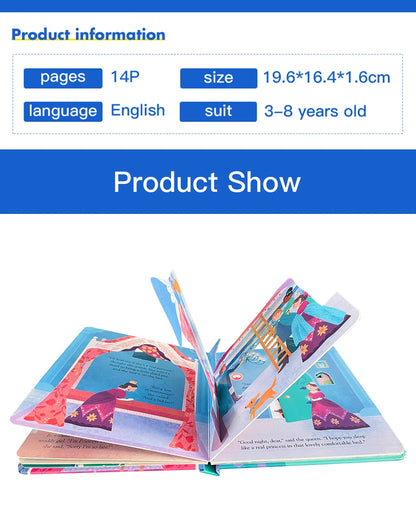 Usborne Books Peep Inside a Fairy Tales English Story Picture Books Bedtime Reading for Toddlers Children Gifts Montessori Toys - LearnPlay Labs