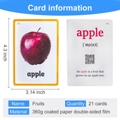 Kids Montessori Educativos Children Fun English Word FlashCards Baby Learning Educational English Card Table Game Puzzle CARDS - LearnPlay Labs