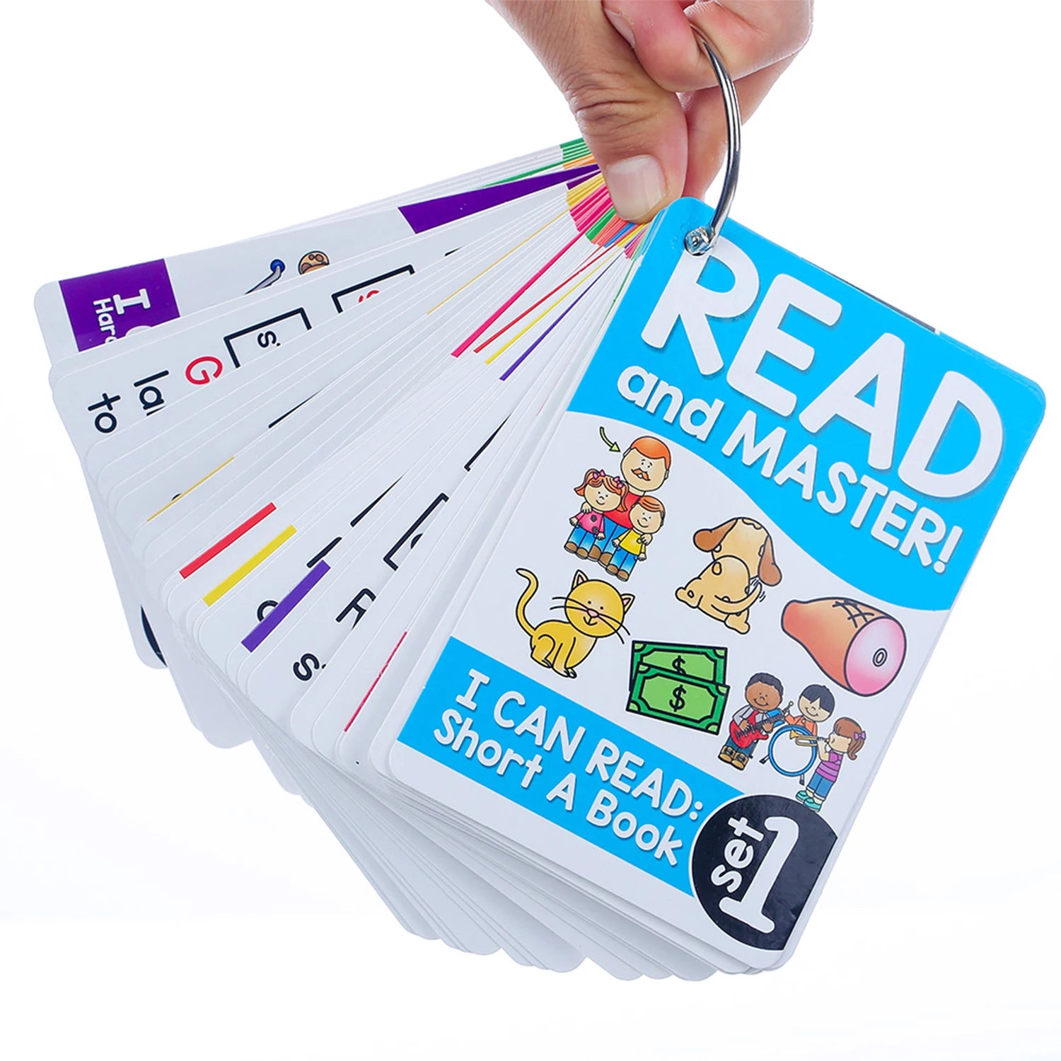 English Phonics Flashcards for Kids Montessori Learning English Words Card Educational Cognitive Games Children Toys for Memory - LearnPlay Labs