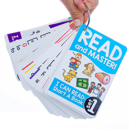 English Phonics Flashcards for Kids Montessori Learning English Words Card Educational Cognitive Games Children Toys for Memory - LearnPlay Labs