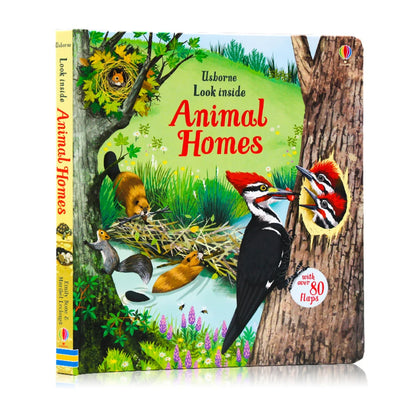 Usborne Books Look Inside English Cardboard Book for Kids Learning Toys Bedtime  Reading Activity Gifts Montessori Materials - LearnPlay Labs