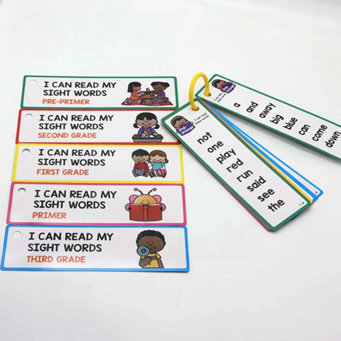 16 high-frequency English word cards Boost Reading Skills with 16 Popular English Word Cards - Perfect for Children's
