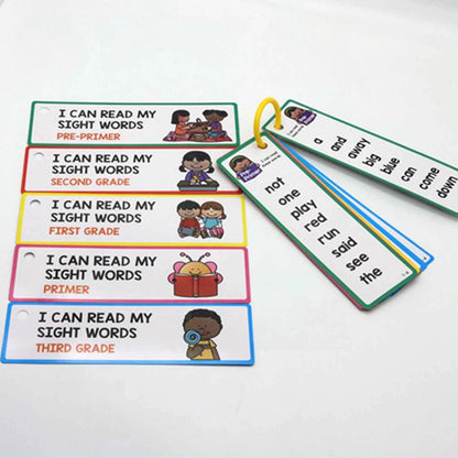 16 high-frequency English word cards Boost Reading Skills with 16 Popular English Word Cards - Perfect for Children's