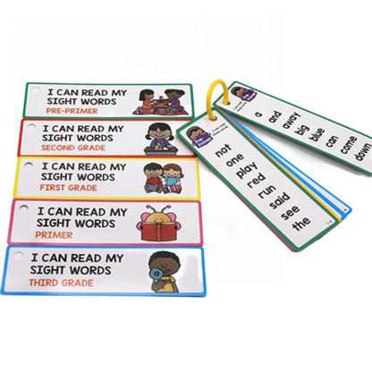 16 high-frequency English word cards Boost Reading Skills with 16 Popular English Word Cards - Perfect for Children's