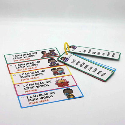 16 high-frequency English word cards Boost Reading Skills with 16 Popular English Word Cards - Perfect for Children's