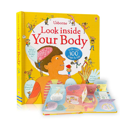 Usborne Books Look Inside English Cardboard Book for Kids Learning Toys Bedtime  Reading Activity Gifts Montessori Materials - LearnPlay Labs