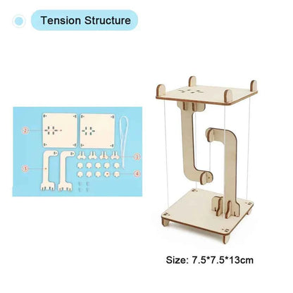 DIY Physical Model Science Experiment Educational Toy Handmade Small Production Assembly Craft Technology Project for School Kid