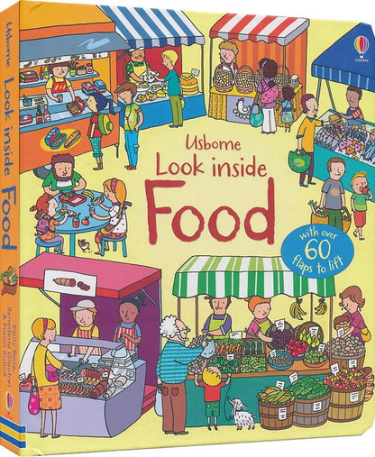 Usborne Books Look Inside English Cardboard Book for Kids Learning Toys Bedtime  Reading Activity Gifts Montessori Materials