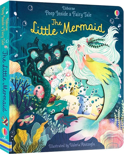 Usborne Books Peep Inside a Fairy Tales English Story Picture Books Bedtime Reading for Toddlers Children Gifts Montessori Toys