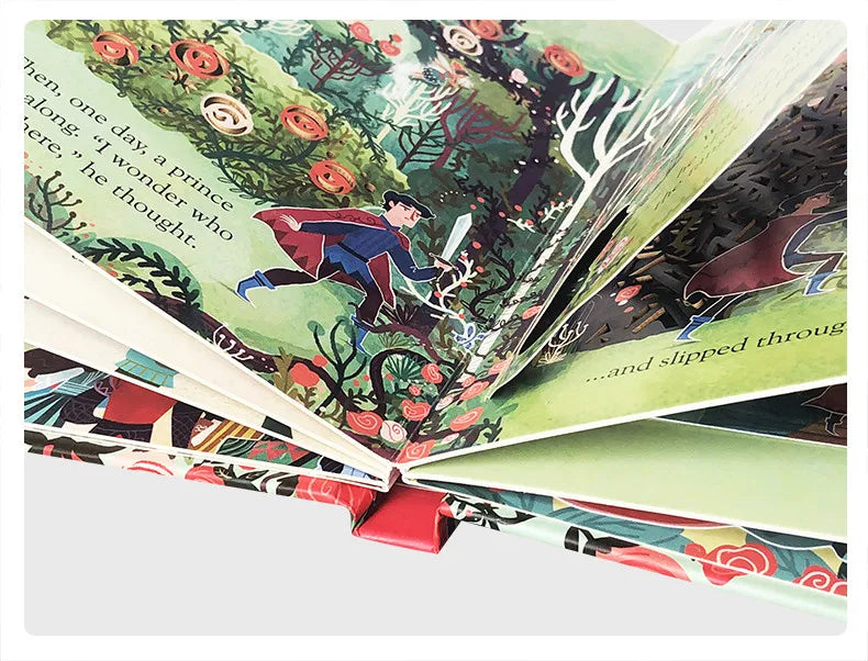 Usborne Books Peep Inside a Fairy Tales English Story Picture Books Bedtime Reading for Toddlers Children Gifts Montessori Toys - LearnPlay Labs