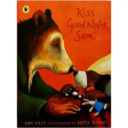 Kiss Good Night, Sam By Amy Hest Educational English Picture Book Learning Card Story Book For Baby Kids Children Gifts - LearnPlay Labs