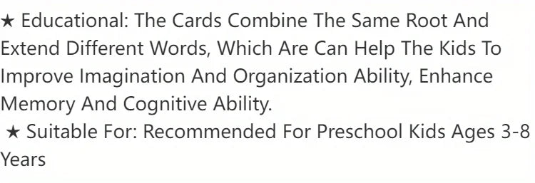 107 Groups/set Roots English Phonics Flash Cards Kids Montessori Learning Educational Toys For Children Teaching Aids Baby Card - LearnPlay Labs
