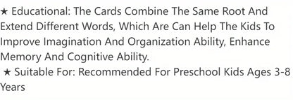 107 Groups/set Roots English Phonics Flash Cards Kids Montessori Learning Educational Toys For Children Teaching Aids Baby Card - LearnPlay Labs
