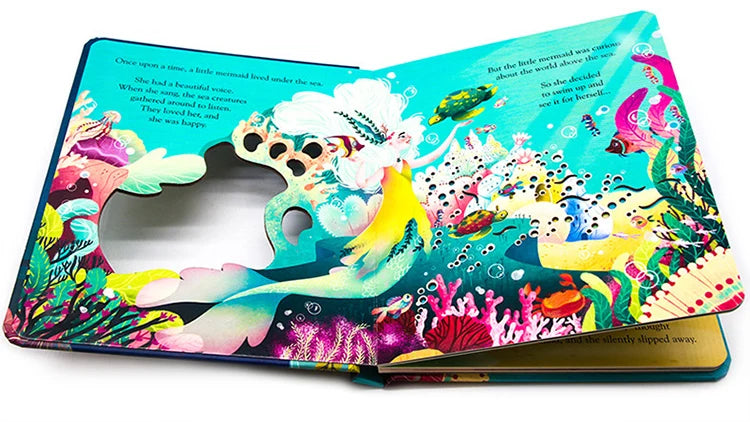 Usborne Books Peep Inside a Fairy Tales English Story Picture Books Bedtime Reading for Toddlers Children Gifts Montessori Toys