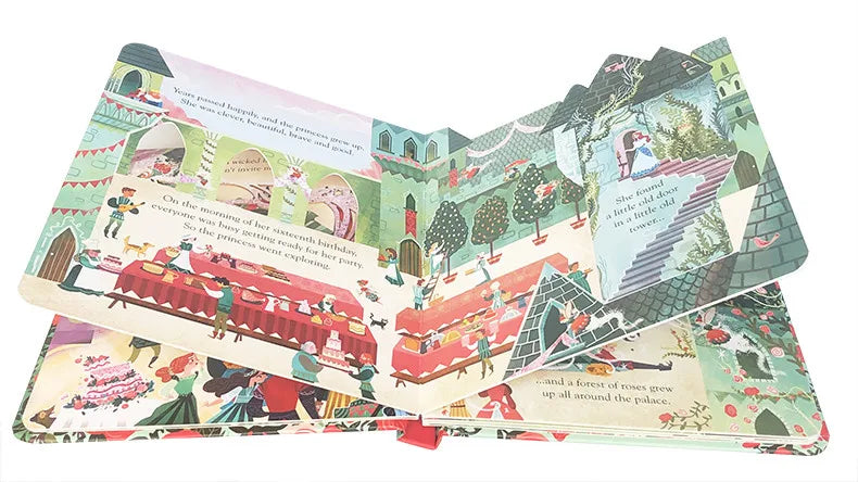 Usborne Books Peep Inside a Fairy Tales English Story Picture Books Bedtime Reading for Toddlers Children Gifts Montessori Toys - LearnPlay Labs