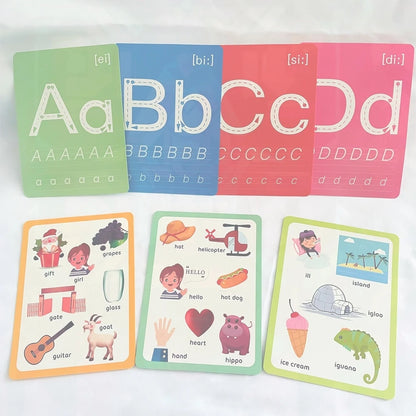 Engaging 36-Card Set: Children's Number Cognition Flashcards for Reading Writing Early Math Learning Montessori Educational Toy - LearnPlay Labs