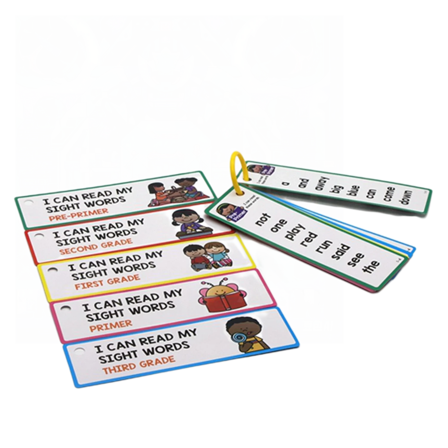16 high-frequency English word cards Boost Reading Skills with 16 Popular English Word Cards - Perfect for Children's